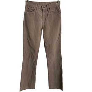 Vtg 70s Levi’s Mens 519 Talon Corduroy Pants 28x31 Thin Wale Straight Leg